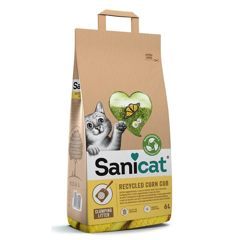 Sanicat Tolsa Maíz Reciclado Aglomerante 6 L