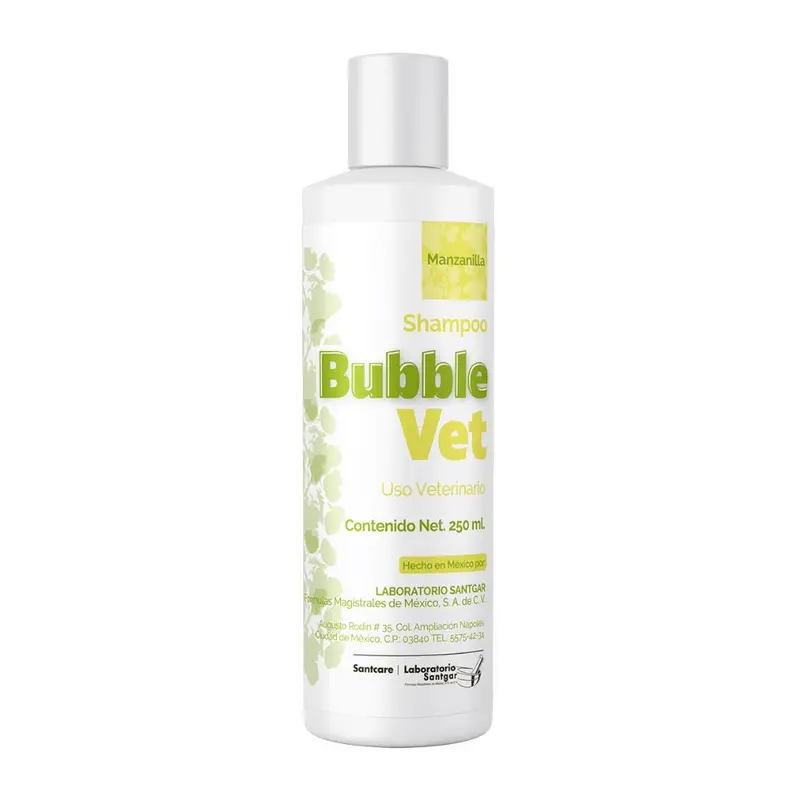 Santgar Bubble Vet Shampoo Manzanilla 250 Ml