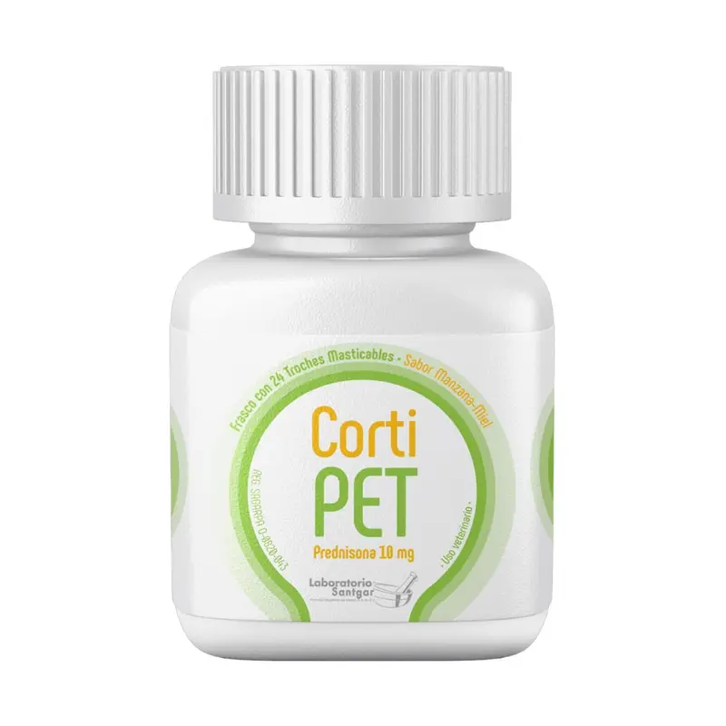 Santgar Corti Pet Prednisona 10Mg 24 Masticables