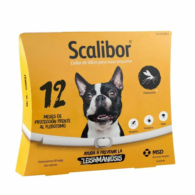 Scalibor Protector Band 48 cm | Collar Antiparasitario para Perros