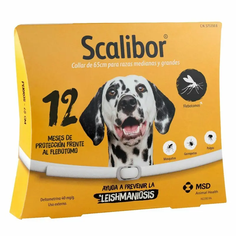 Scalibor Protector Band 65 cm | Collar Antiparasitario para Perros Grandes