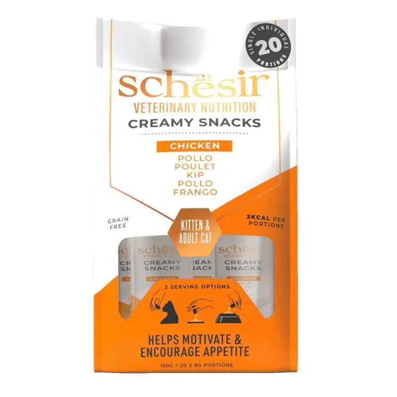 Schesir Gato Creamy Pollo 20uts