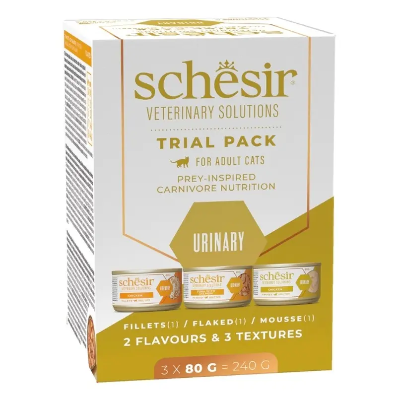 Schesir Urinary Multipack 3x80gr
