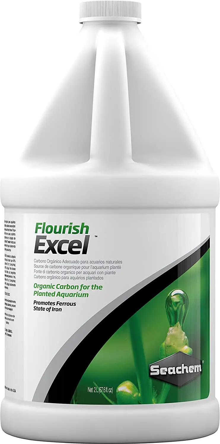 Seachem Flourish Excel carbono biodisponible – Fuente de carbono orgánico para plantas acuáticas 2L