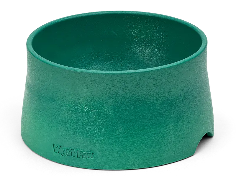 Seaflex® Plato Silencioso para Perros de West Paw Design® en Verde
