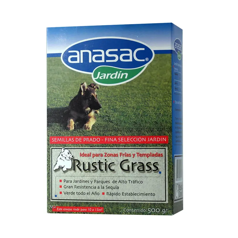 Semilla De Pasto Rustic Grass x 500 Gr