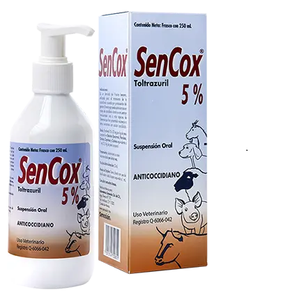 Sencox 5% Suspensión Oral 250 mL