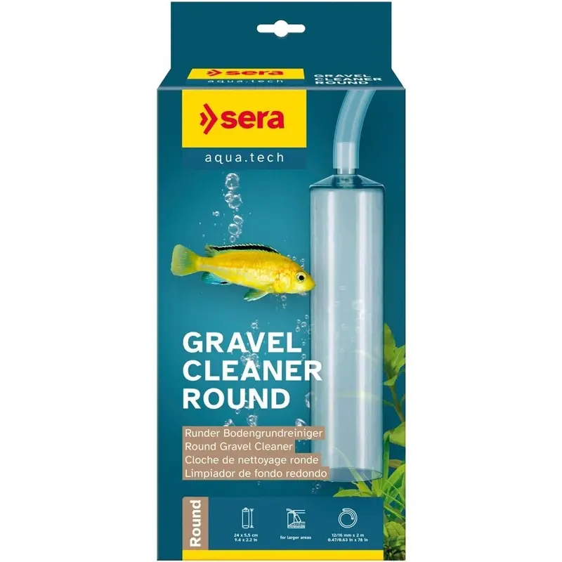 Sera Limpiador Grava Round