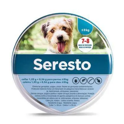 Seresto® Perros – Collar Antiparasitario de Hasta 8 Meses