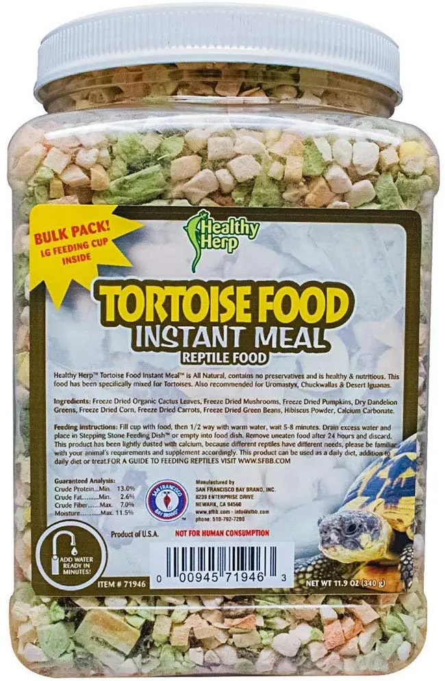 SFB alimentos tortuga frasco de 7.7oz