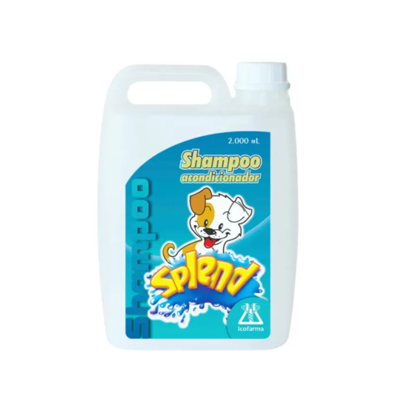 Shampoo Acondicionador Splend X 2000 Ml Para Perro