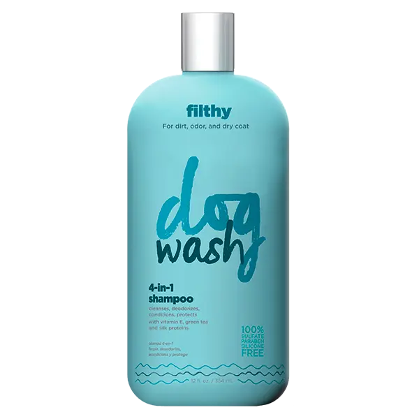 Shampoo Para Mascotas Dog Wash 4 En 1 12Oz
