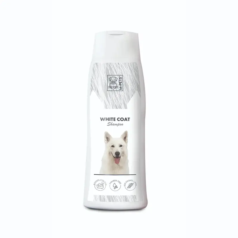 Shampoo para Pelo Blanco y Claro para Perro - 250ml | M-PETS