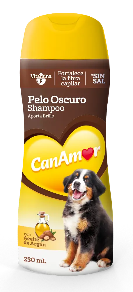 Shampoo Pelo Oscuro Canamor X 230 Ml