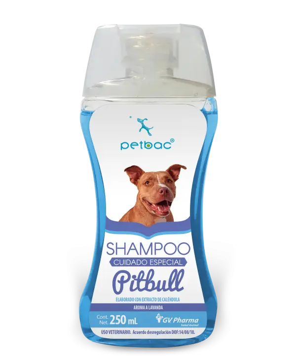 Shampoo Petbac Cuidado Especial PITBULL 400 mL