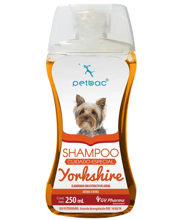 Shampoo Petbac Cuidado Especial YORKSHIRE 400 mL