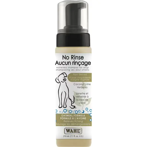 Shampoo Wahl Seco no - rinse Perro 210ml