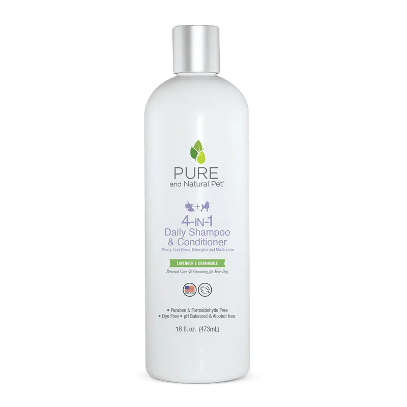 Shampoo y Acondicionador 4 en 1 Calmante de Manzanilla y Lavanda 473 ml de Pura Naturals®