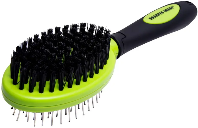 Sharper Image - Cepillo de pelo largo y corto para mascotas