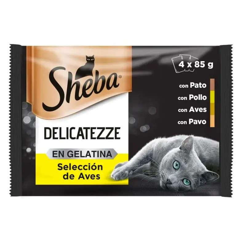 Sheba Delicatezze Gelatina Aves