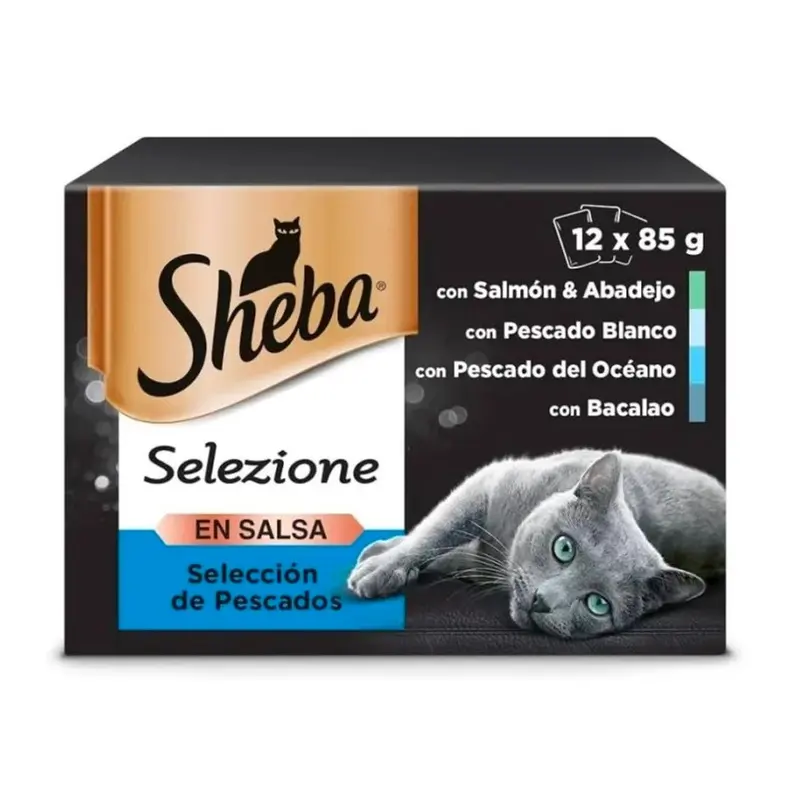 Sheba Selezione Pescado en Salsa 12x85gr