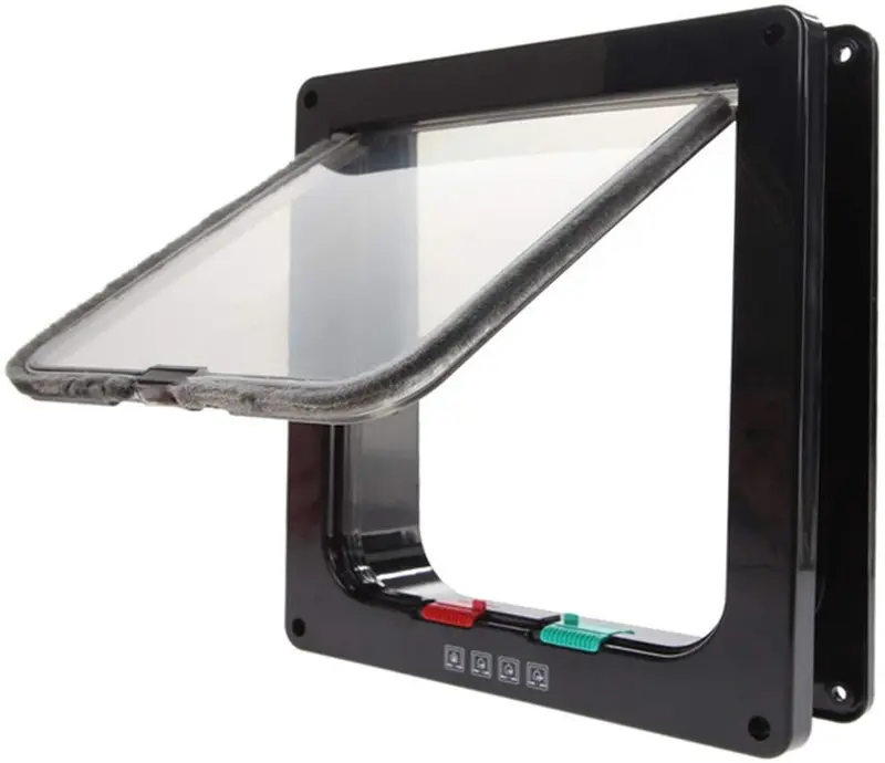 ShineBlue 4-Way Lockable Cat Flap Door