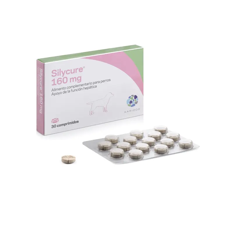 Silycure 160 mg 30 Comprimidos – Hepatoprotector para Perros