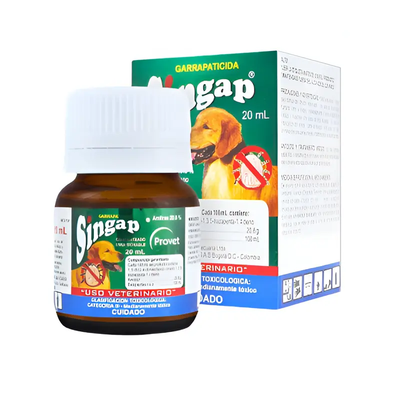 Singap Antiparasitario Externo X 20 Ml