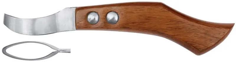 SiS EQUINOX - Cuchillo de aro para caballo