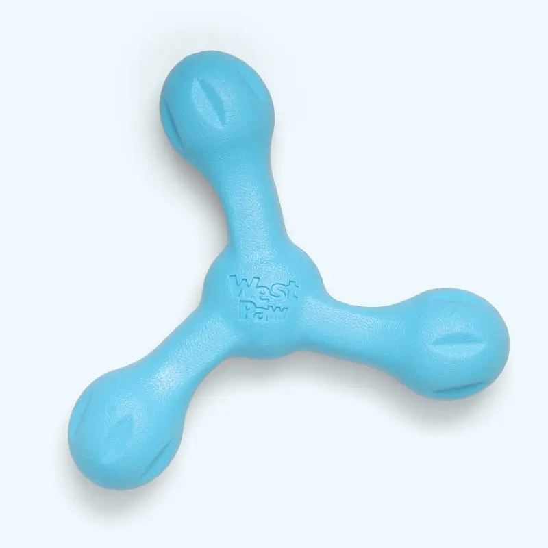 SKAMP de West Paw® color Azul Aqua (Aqua) – Rama Suave de Juguete para Perros