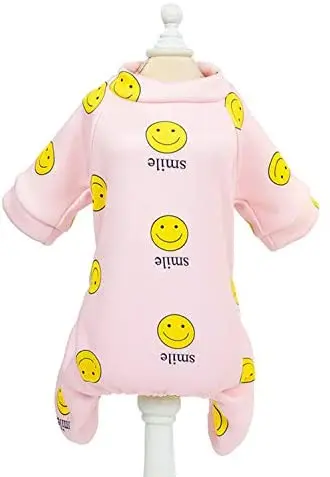 SMALLLEE_LUCKY_STORE - Pijama de forro polar para perros pequeños, gatos, cachorros, abrigos de invierno para mascotas