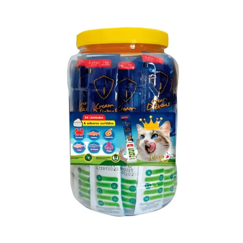 Snack Cremoso Cream Delicious Reeld’s para Gatos Recarga