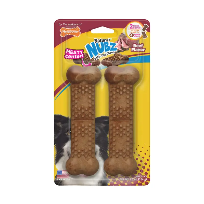 Snack Nubz Relleno de Carne De Res 2Ud