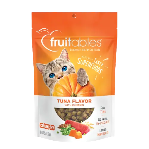 Snack Para Gato Fruitables Cat Atún Calabaza 70 Gr