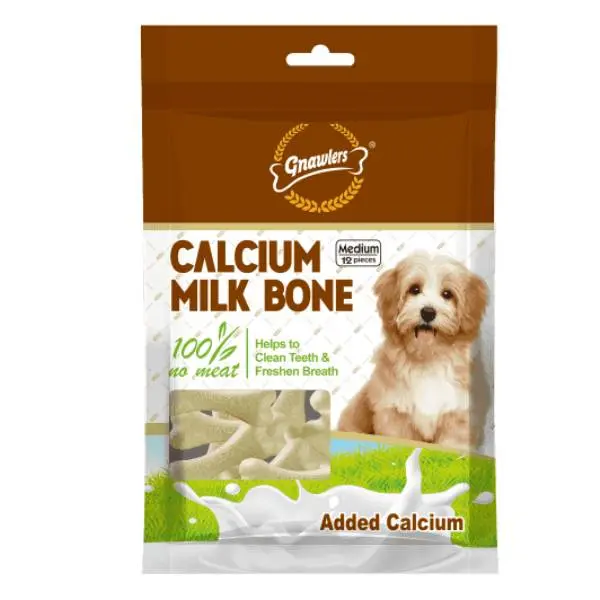Snack Para Perro Calcium Milk Bone 12 Uds X 3"