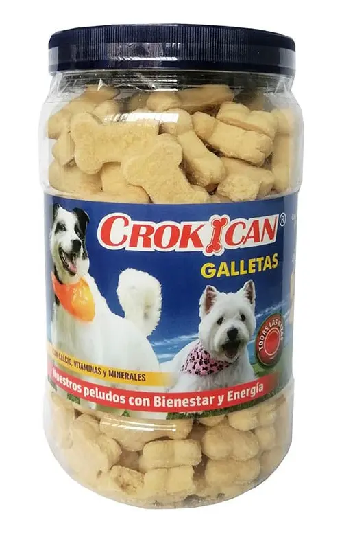 Snack Para Perro Crokican Galletas Bombonera X 800 Gr