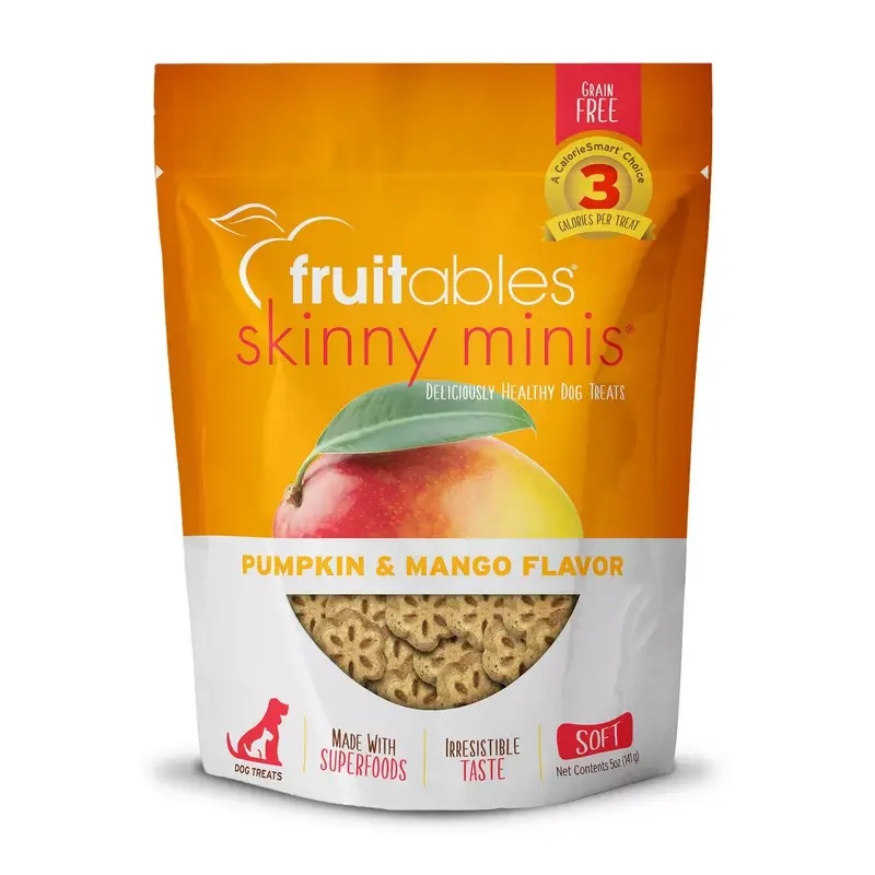 Snack Para Perro Fruitables Dog Skinny Calabaza Y Mango 141g