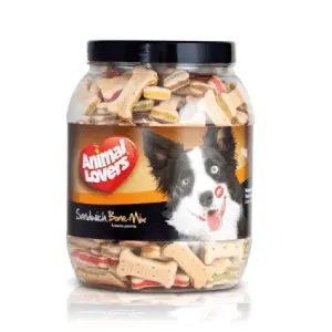 Snack Para Perro Galleta Sandwich Bone Bombonera 1 Kg