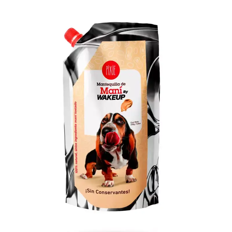 Snack Para Perro Mantequilla De Mani Pixie 250 Gr