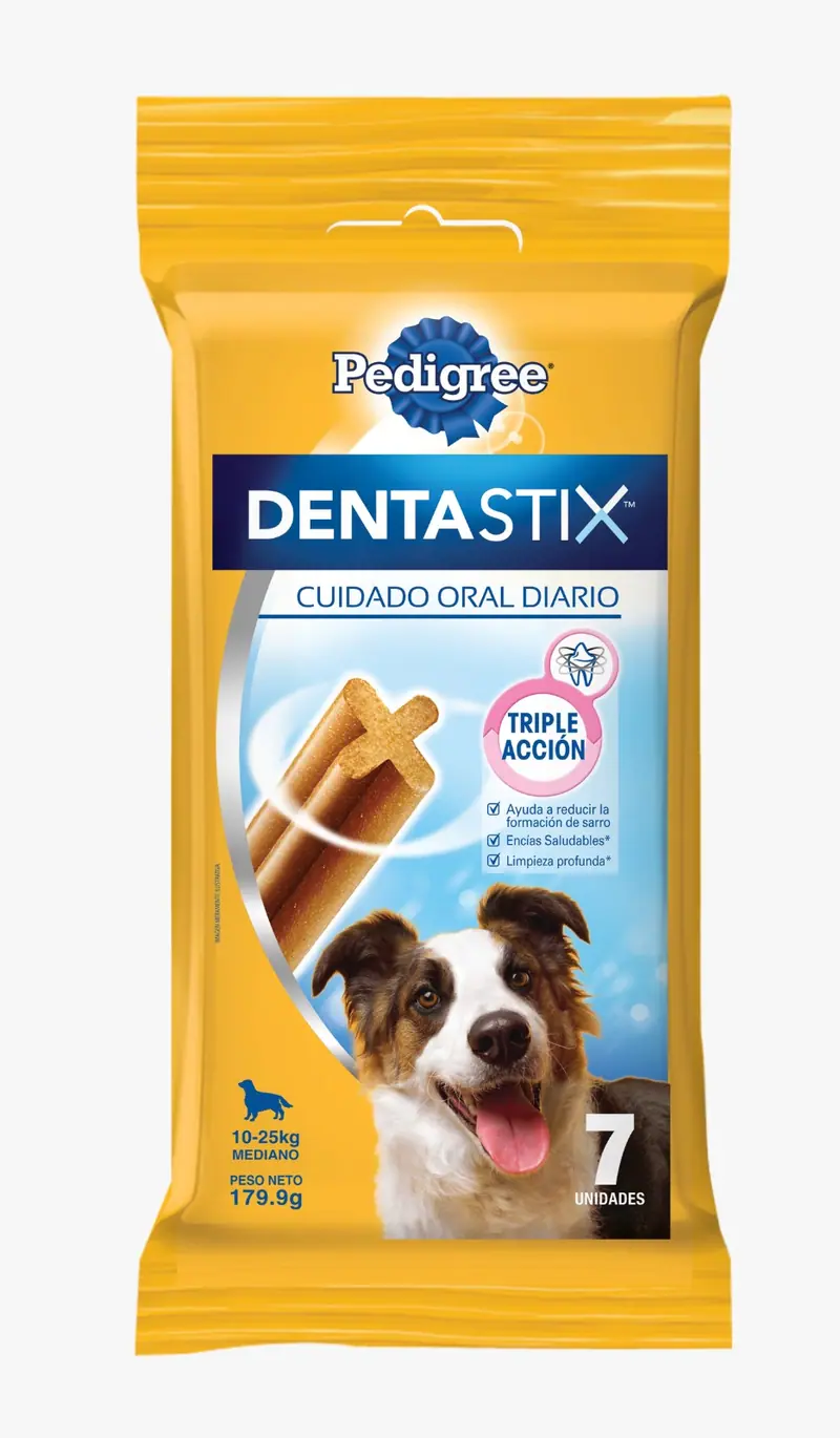 Snack Para Perro Pedigree Dentastix Raza Med. 179.9g