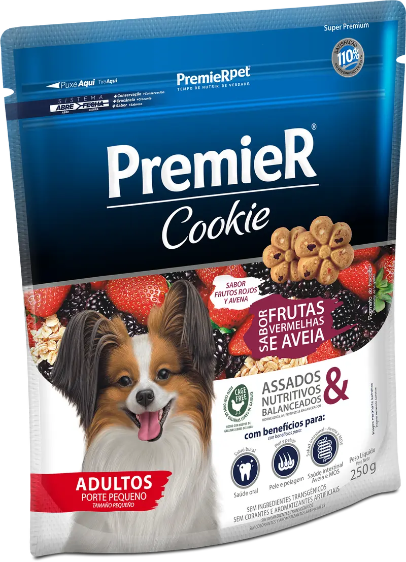 Snack Para Perro Premier Cookie Adulto Raza Pequeña 250g