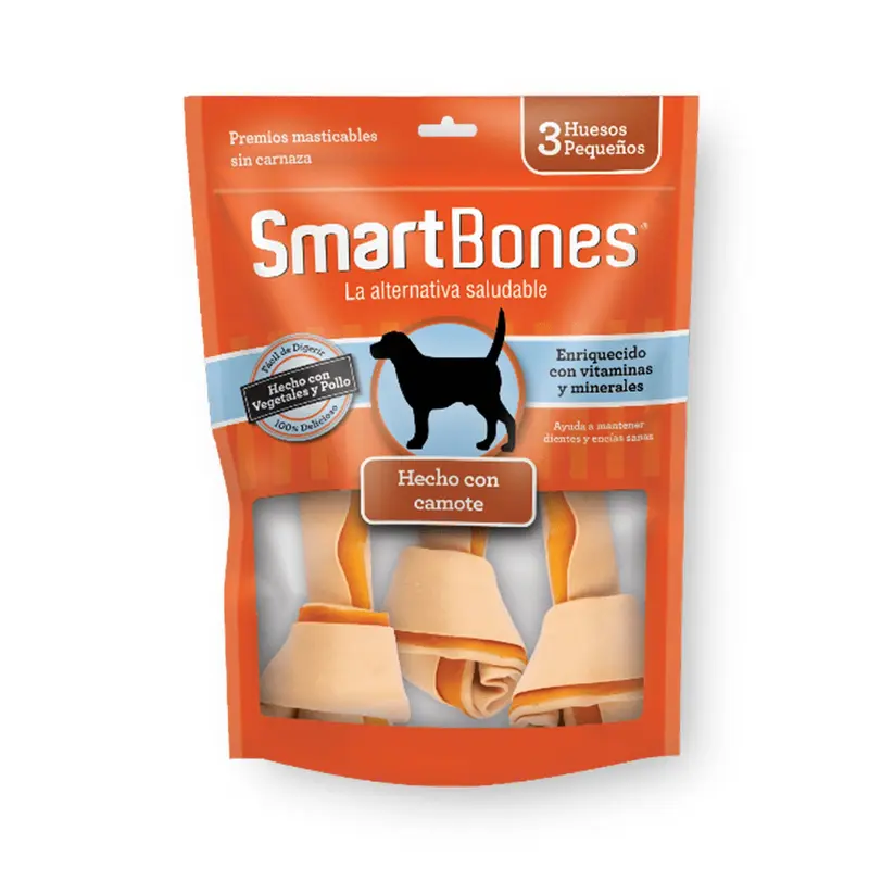 Snack Para Perro Smartbones Camote 142 Grs