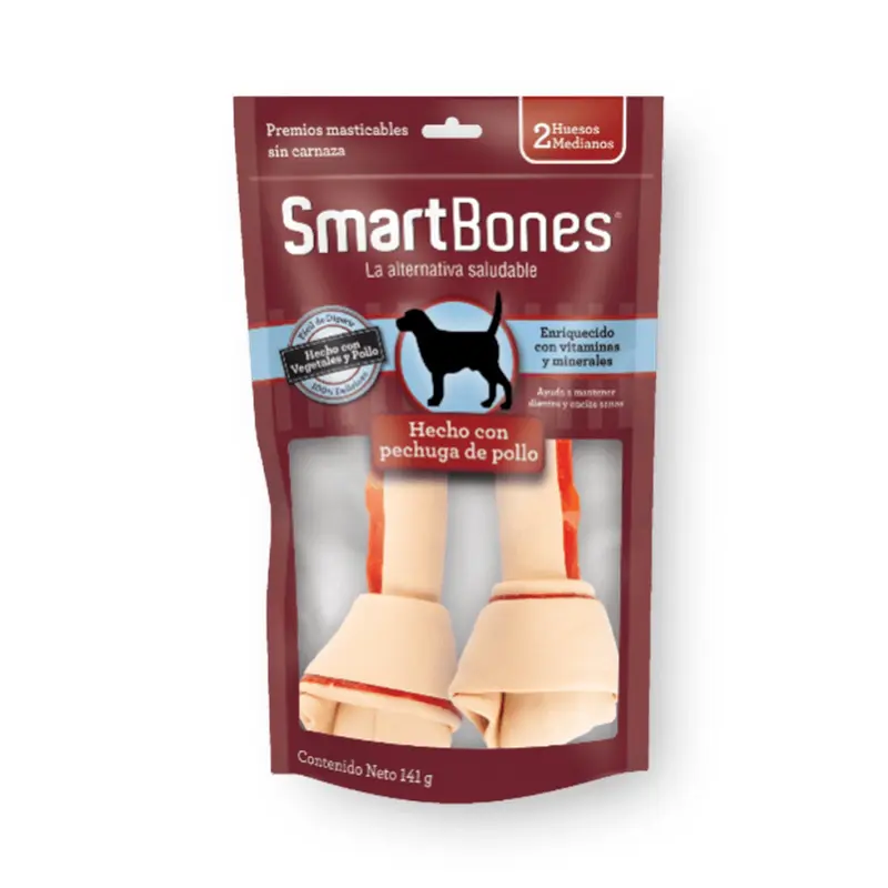 Snack Para Perro Smartbones Pollo Mediano 141 Grs