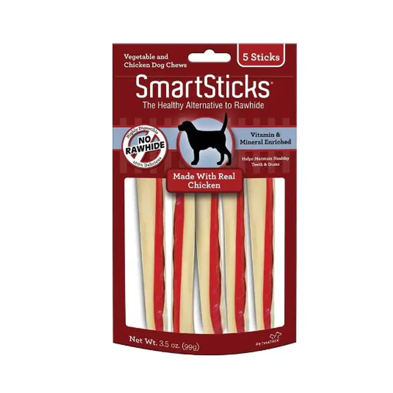 Snack Para Perro Smartsticks Ckicken 5 Palitos - 92gr