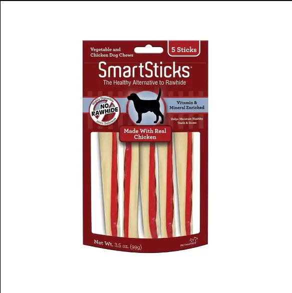 Snack para perro Smartsticks Pollo 5 Unidades