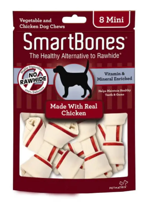 Snack Para Perros Pequeños Smartbones Pollo Paquete 8 127 Gr