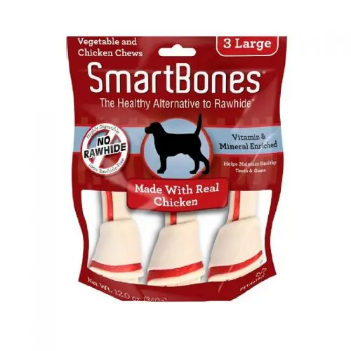 Snack Para Perros Pequeños Smartbones Pollo X 3pk