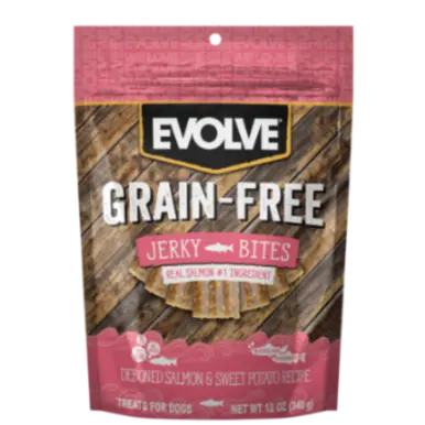 Snacks para Perro Evolve Grain Free Jerky Salmón 340 g