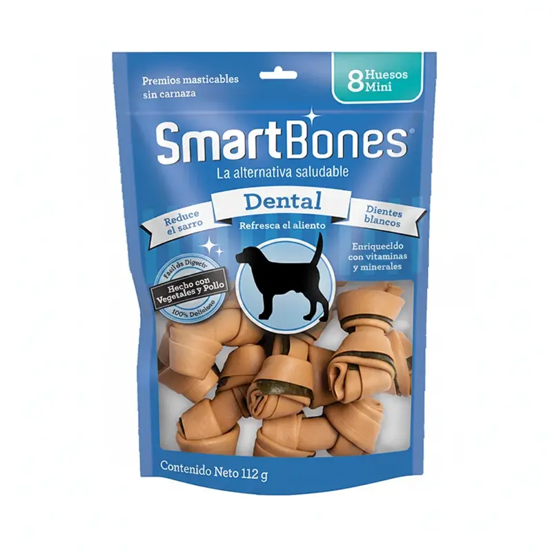 Snacks para Perro SmartBones Dental Mini 8 Unidades
