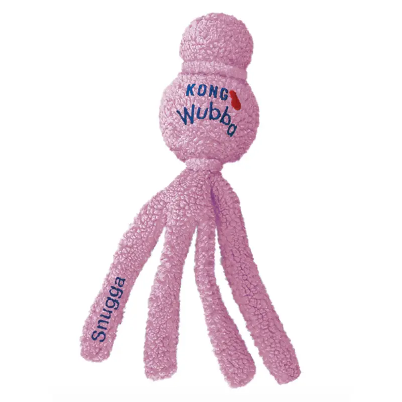 Snugga Wubba - Juguete Afelpado Rosa para Perros